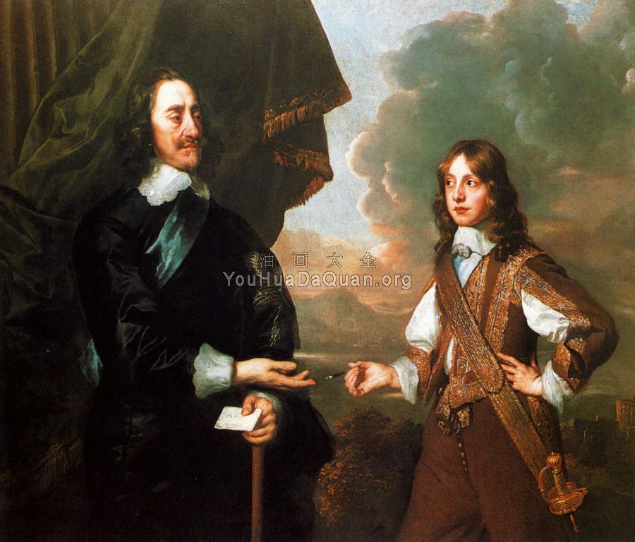 Charles I An The Duke Of York - 彼得·李里爵士